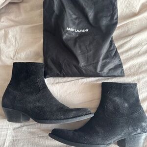 Saint Laurent Wool Lukas Boots sz 43 / 10